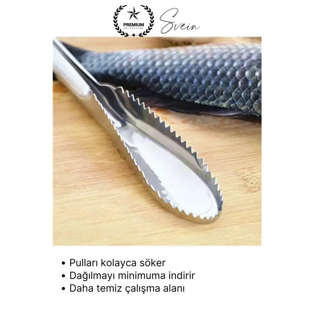 #Balık Pratik Balık Pulu Kazıyıcı El Aparatı Temizleme Aleti Paslanmaz Kolay Hızlı Hijyenik
