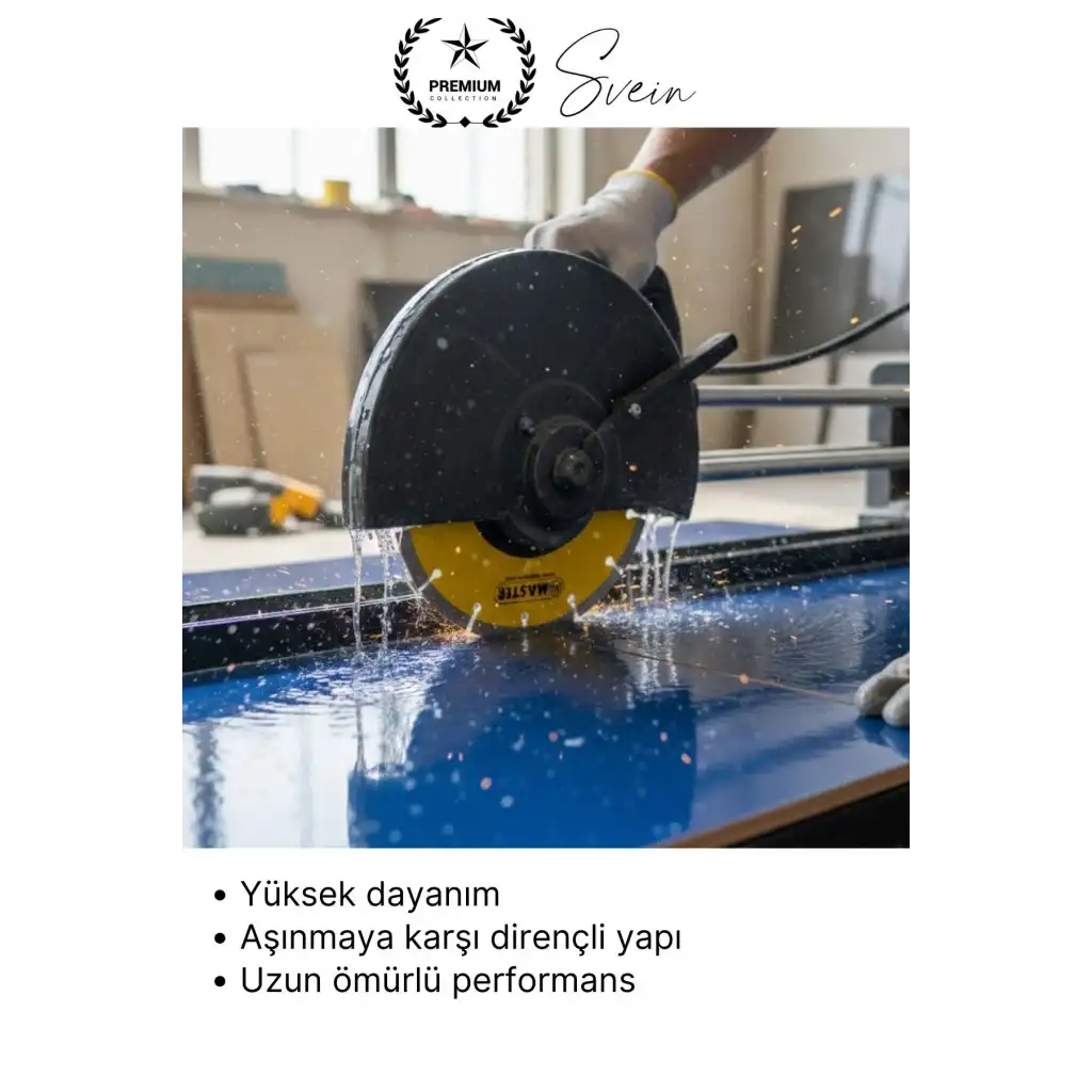 #MermerKesici 180 mm Soketli Elmas Beton Kesme Diski Profesyonel Mermer Seramik Taş Fayans Granit