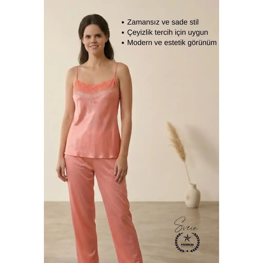 #Pijama Nar Çiçeği Kadın Pijama Takımı Rahat Ev Giyim Günlük ve Çeyizlik Nefes Alabilen Yumuşak