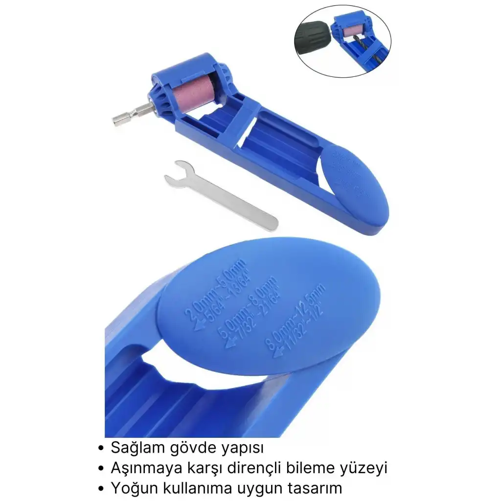 #Bileme Matkaba Takılan Matkap Ucu Bileme Aparatı Pratik Hızlı Ev ve Atölye İçin Keskinleştirme