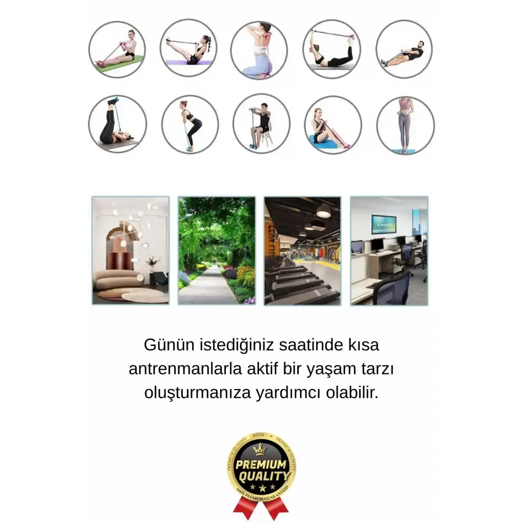 #Trimmer Karın Kol Kalça Tüm Vücut Şekillendirme Fitness Trimmer Egzersiz Spor Aleti Direnç Yayı