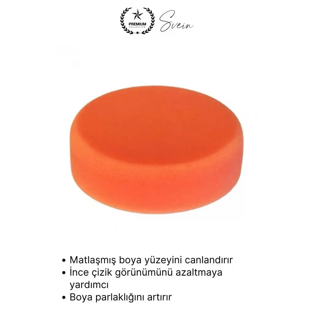 #PastaCila Oto Pasta Cila Süngeri Yüksek Yoğunluk Boya Parlatma Pedi Derin Temizlik Araç Boya Bakım