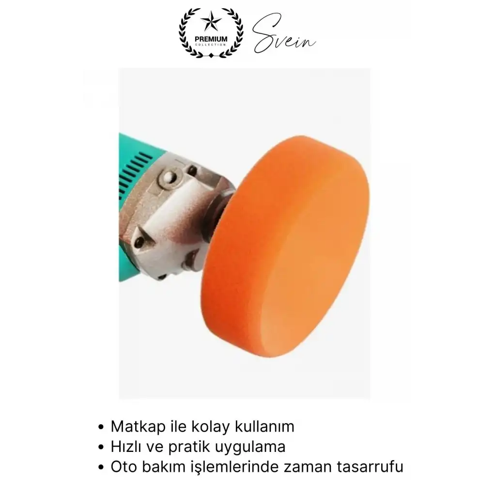 #PastaCila Oto Pasta Cila Süngeri Yüksek Yoğunluk Boya Parlatma Pedi Derin Temizlik Araç Boya Bakım