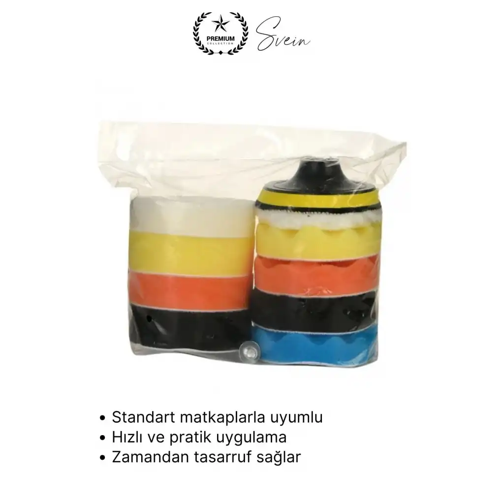 #PastaCila 11 Parça Oto Polisaj Sünger Seti Matkap Uyumlu Pasta Cila Uygulama Kiti Detay Temizlik