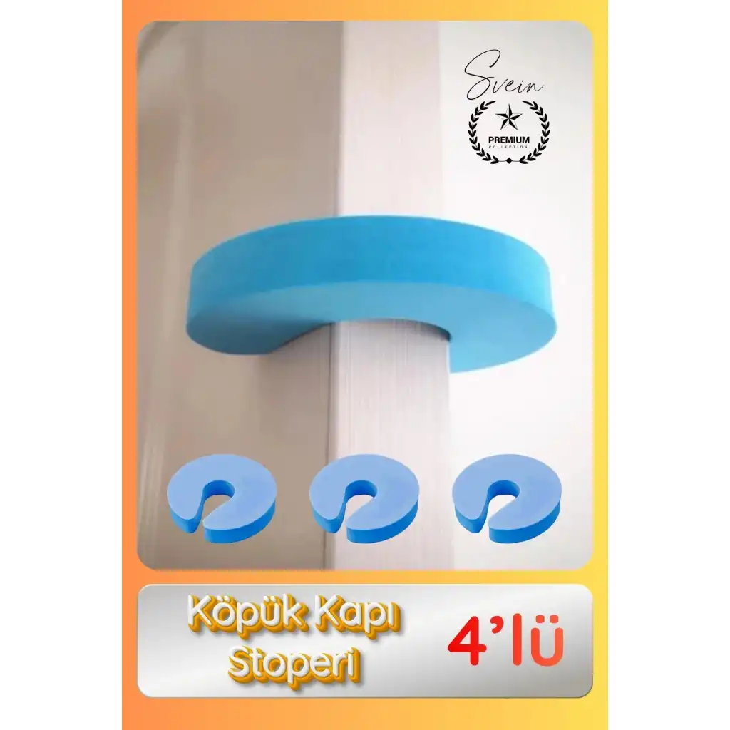 #Köpük 4’lü Köpük Kapı Stoperi Parmak Sıkışması Önleyici Çocuk Güvenliği Koruyucu Yumuşak Ev Kreş