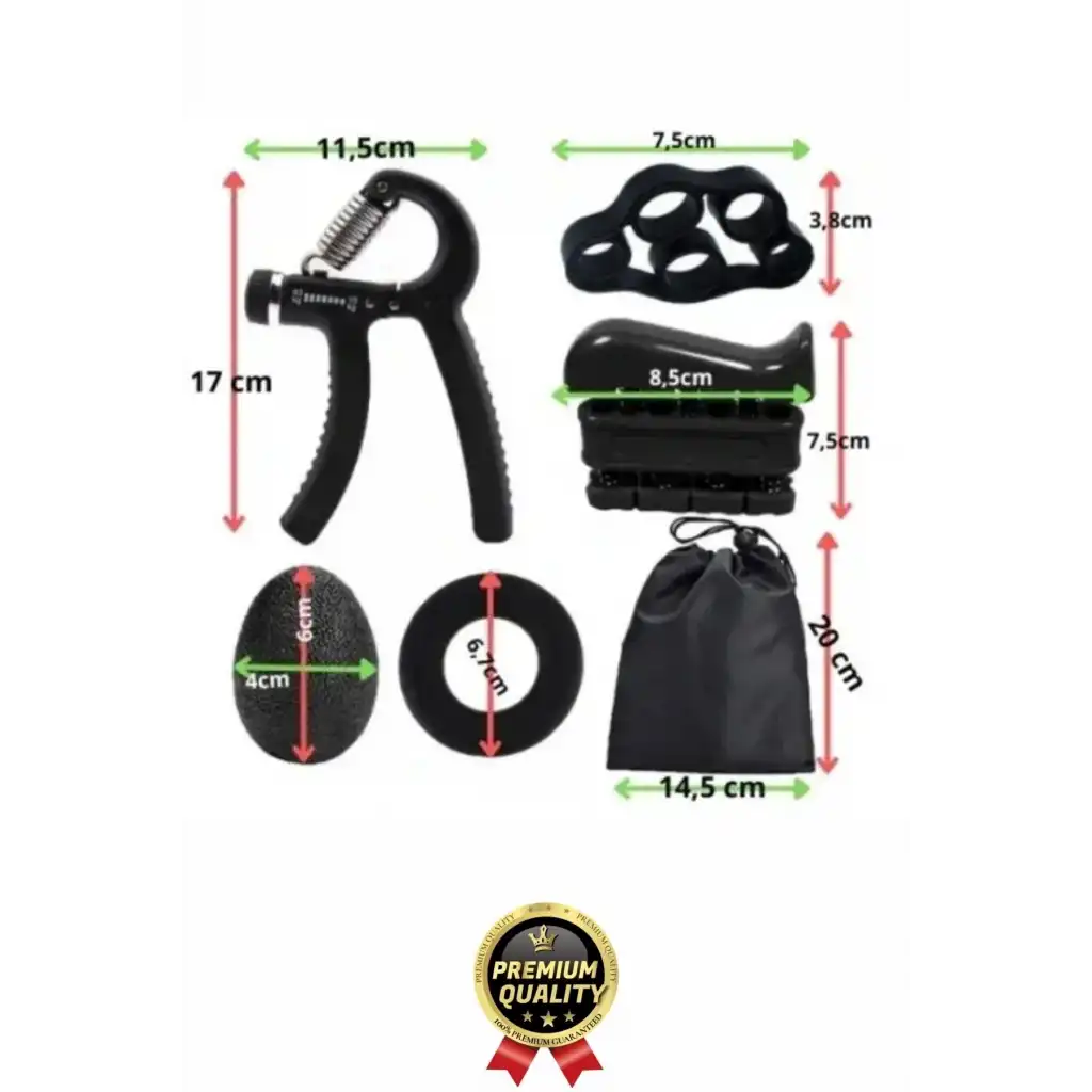 #EgzersizSeti Fizik Tedavi Kavrama Rehabilitasyon El Ve Parmak Güçlendirici Egzersiz Seti 5li Set