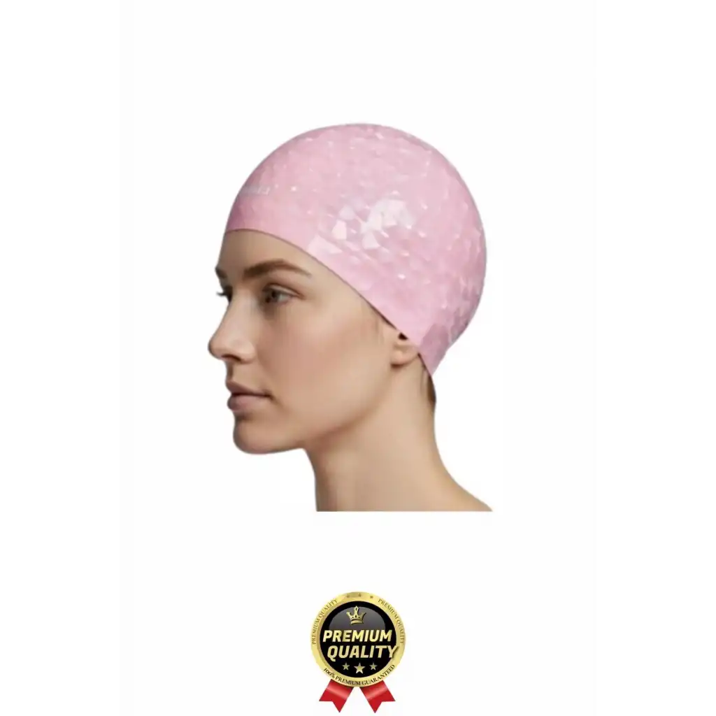 #Bone Konforlu Tasarım Su Geçirmez Kaymaz Spor Yüzücü Havuz Deniz Şapkası Elastik Bez Yüzme Bonesi