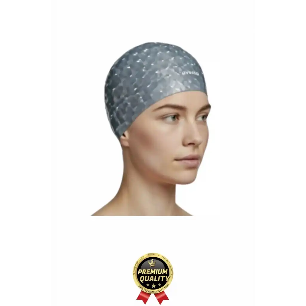 #Bone Konforlu Tasarım Su Geçirmez Kaymaz Spor Yüzücü Havuz Deniz Şapkası Elastik Bez Yüzme Bonesi