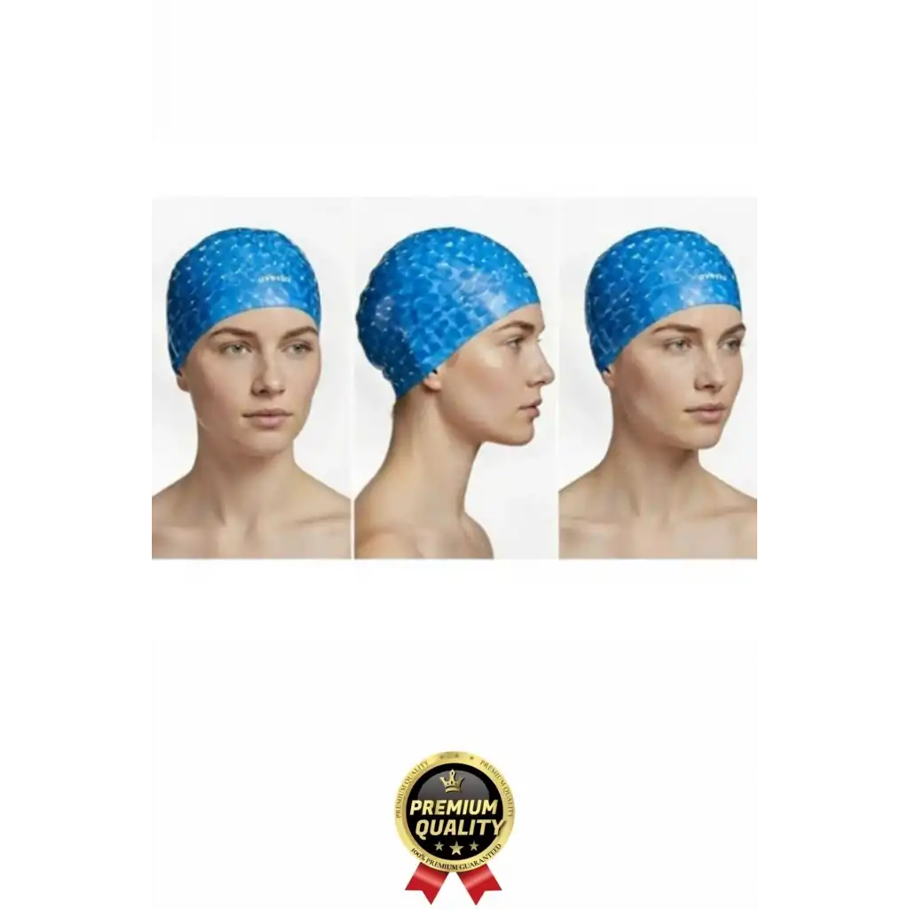 #Bone Konforlu Tasarım Su Geçirmez Kaymaz Spor Yüzücü Havuz Deniz Şapkası Elastik Bez Yüzme Bonesi