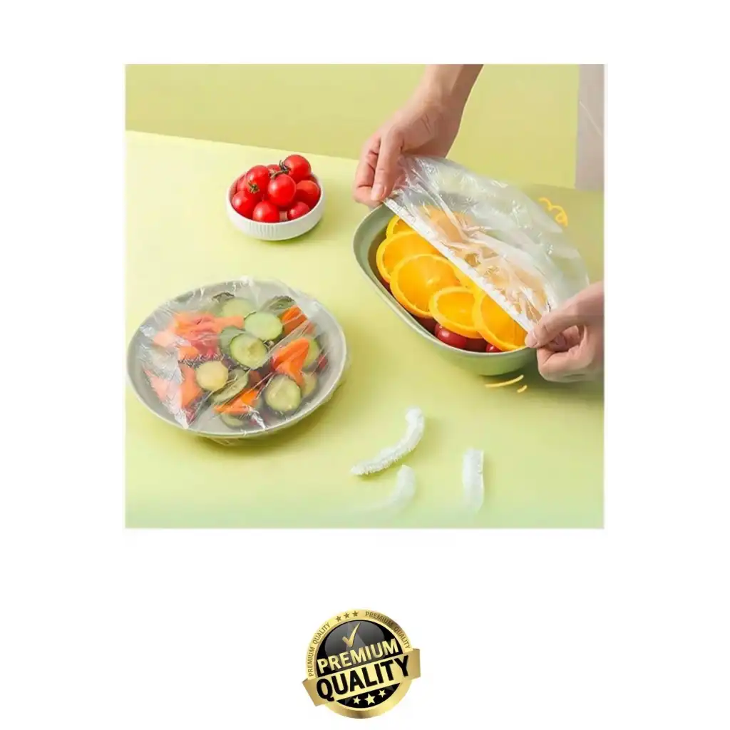 #TabakBonesi Mutfak Gıda Tazeliği Koku Karışmasını Önler Lastikli Tencere Ve Tabak Bonesi 100 Adet