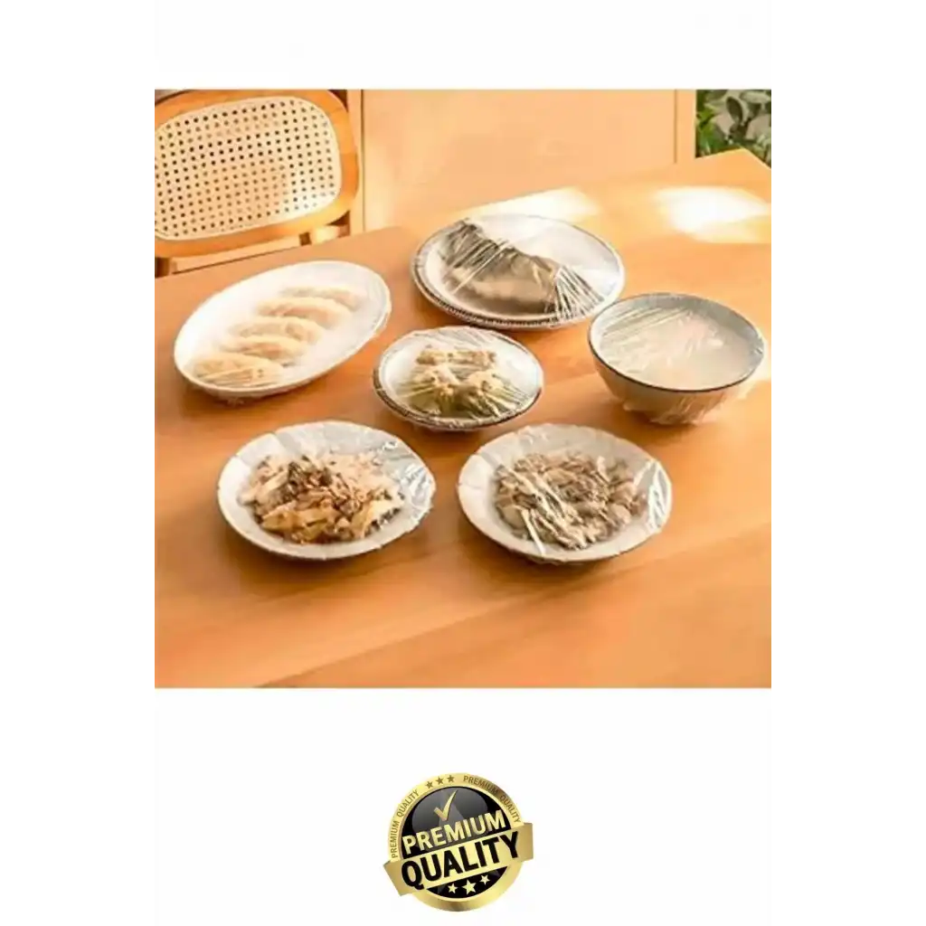 #TabakBonesi Mutfak Gıda Tazeliği Koku Karışmasını Önler Lastikli Tencere Ve Tabak Bonesi 100 Adet