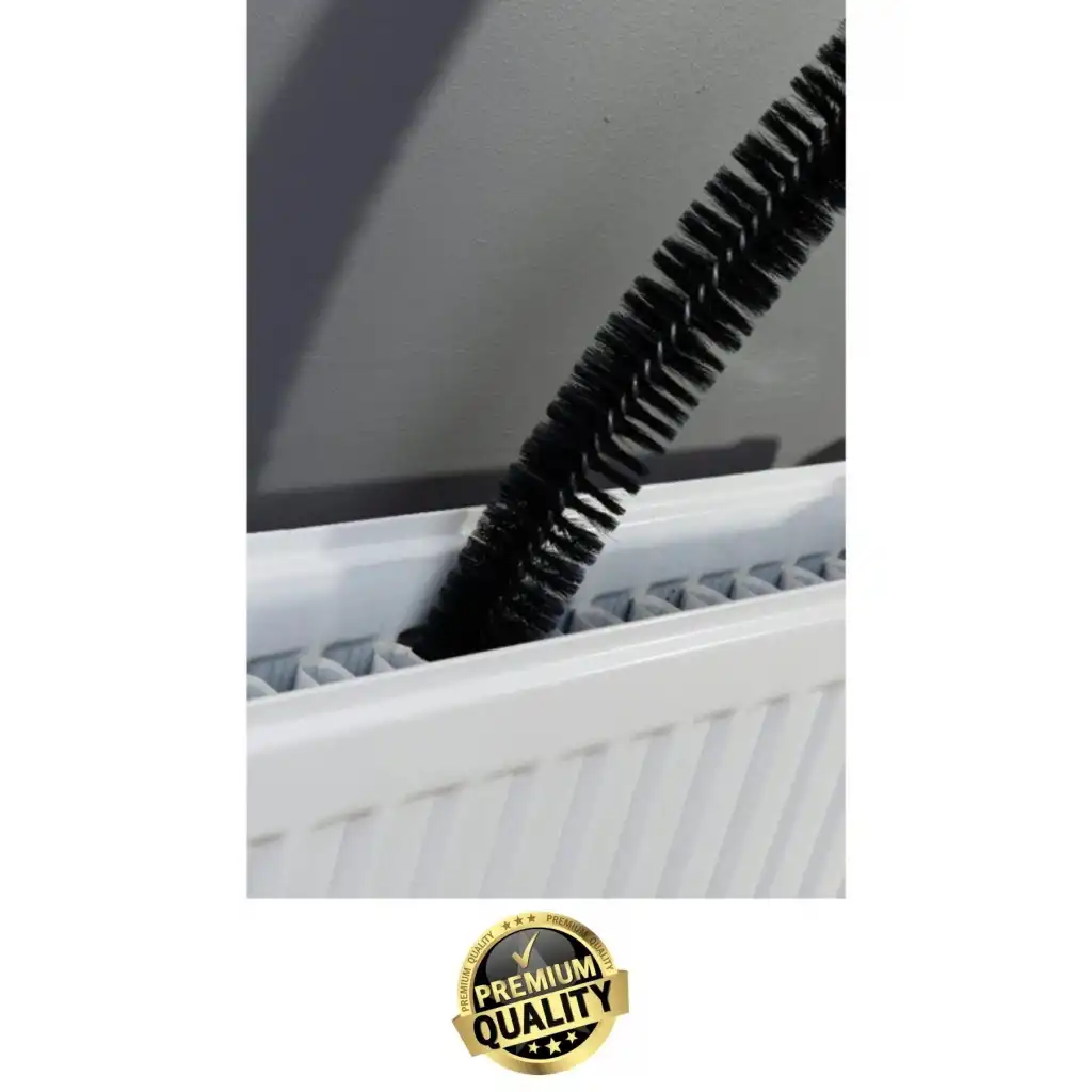 #Fırça Pratik Temizlik Toz Kir Arındırma Uzun Esnek Gövde Kalorifer Peteği Temizleme Fırçası 60 cm