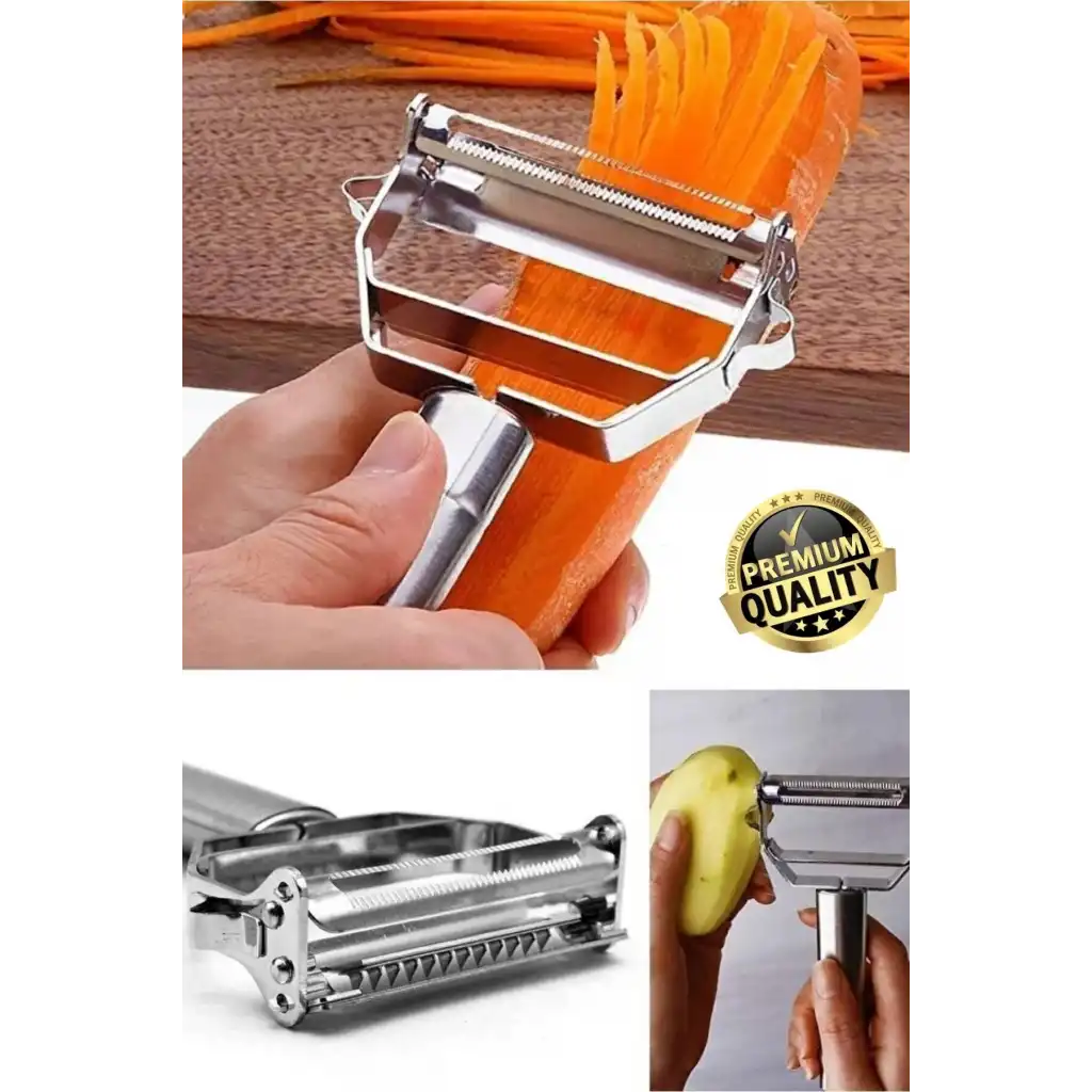 #Soyacak Çok Amaçlı Pratik Doğrama Mutfak Kullanımı Paslanmaz Çelik Jülyen Sebze Ve Meyve Soyacağı