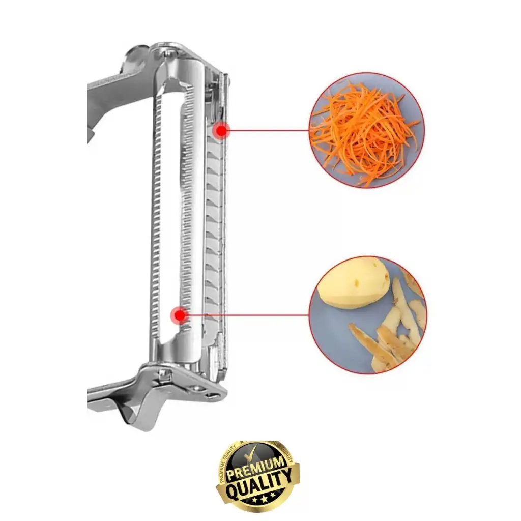 #Soyacak Çok Amaçlı Pratik Doğrama Mutfak Kullanımı Paslanmaz Çelik Jülyen Sebze Ve Meyve Soyacağı