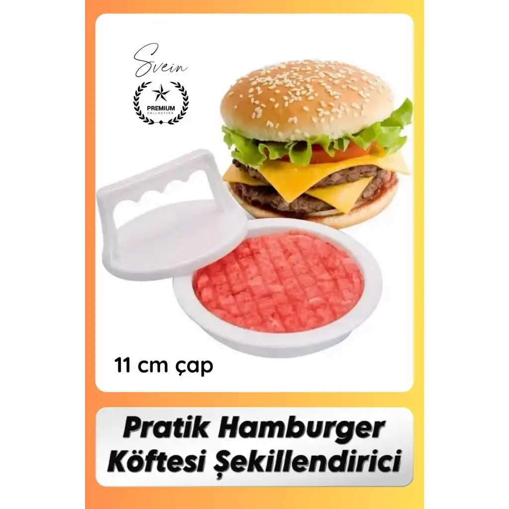 #Kalıp Hamburger Köfte Presi Şekillendirici Kalıp Pratik Evde Burger Yapımı Kalıbı Aparatı Kolay