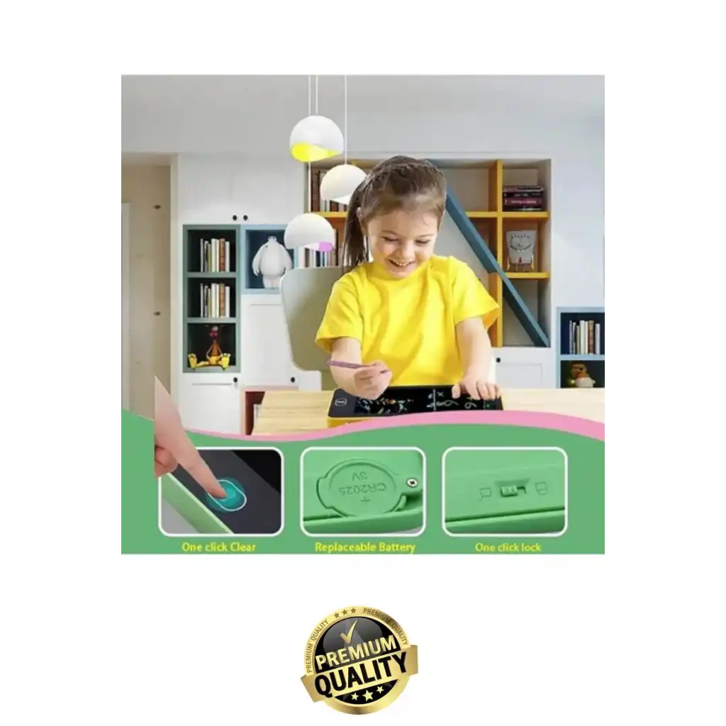 #Tablet Pratik Eğitici Eğlenceli Not Alma Yazı Tableti Özel Kalemli LCD Dokunmatik Ekranlı Kalemlik