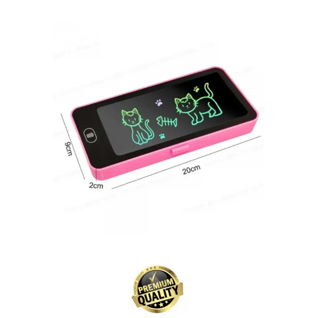 #Tablet Pratik Eğitici Eğlenceli Not Alma Yazı Tableti Özel Kalemli LCD Dokunmatik Ekranlı Kalemlik