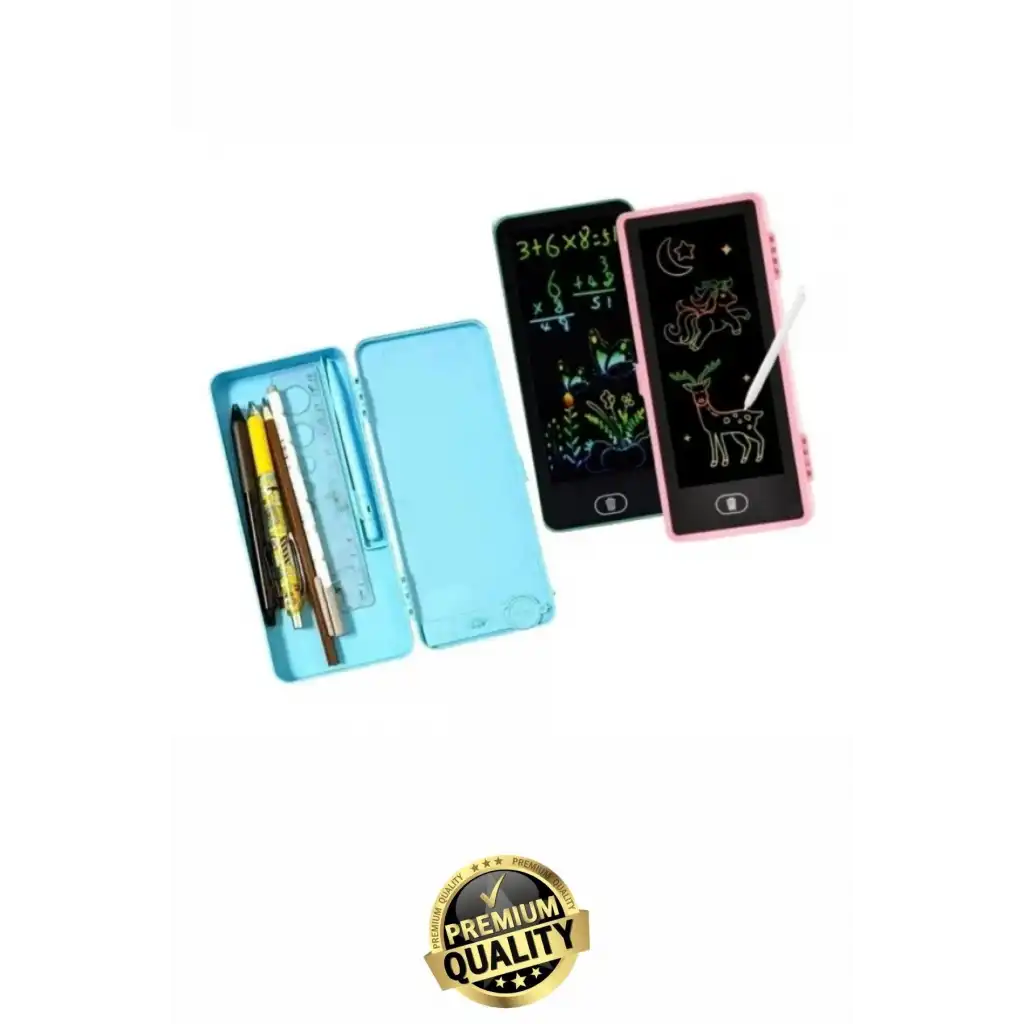 #Tablet Pratik Eğitici Eğlenceli Not Alma Yazı Tableti Özel Kalemli LCD Dokunmatik Ekranlı Kalemlik