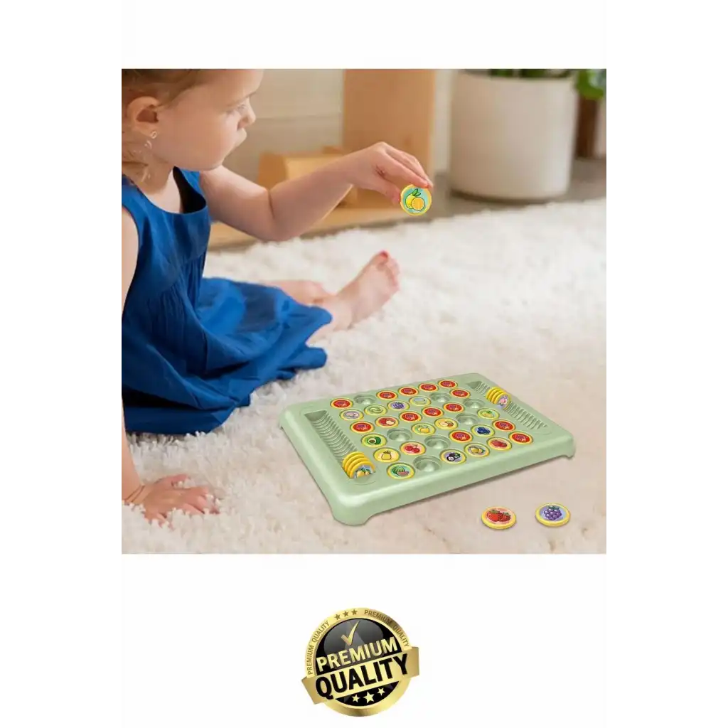 #Oyun Odaklanma Dikkat Çocuk Aile Meyve Temalı Renkli Eğitici Eğlenceli Hafıza Eşleştirme Oyunu