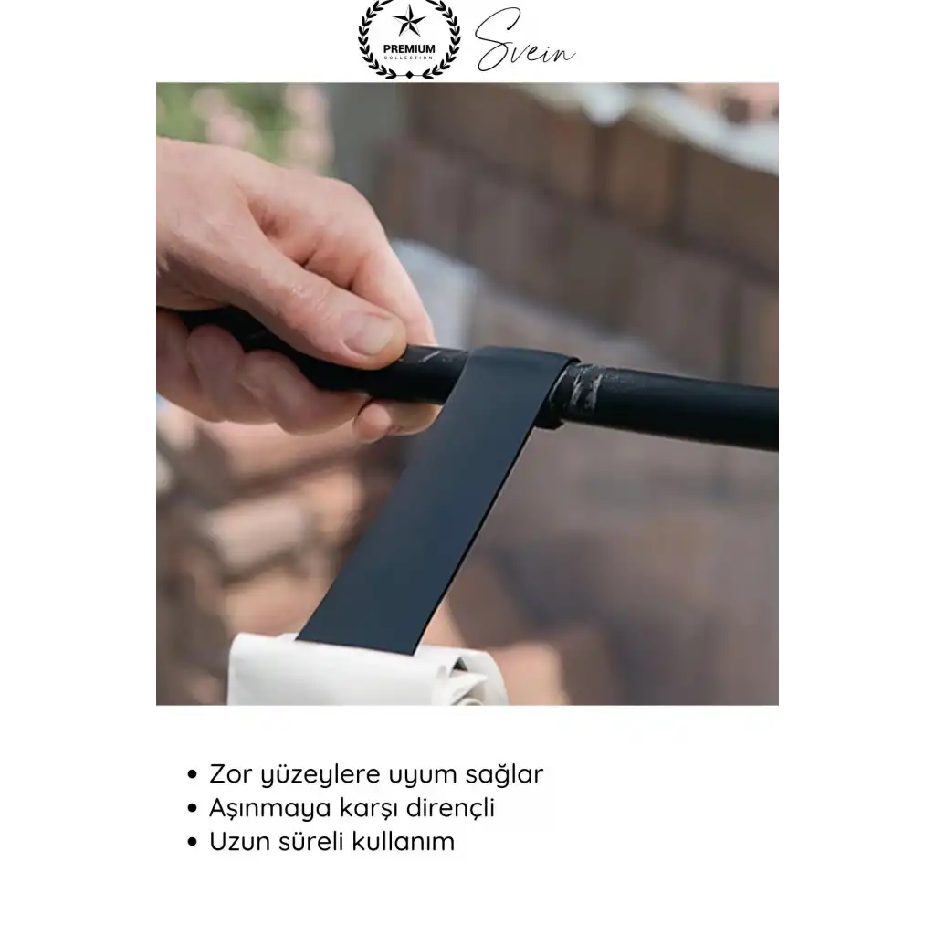 #EriyenBant 20mmx3m Su Geçirmez Eriyen Bant Kendinden Kaynaşan İzolasyon Bandı Suya Dayanıklı 3 Ad.