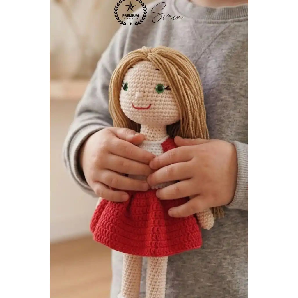 #Amigurumi Özel Üretim El Yapımı Renkli Etekli Amigurumi Bebek El Örgüsü Sevimli Oyuncak Dekoratif