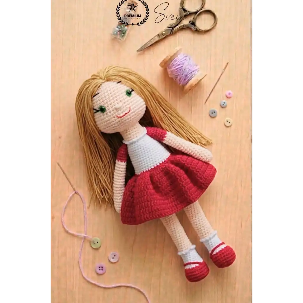 #Amigurumi Özel Üretim El Yapımı Renkli Etekli Amigurumi Bebek El Örgüsü Sevimli Oyuncak Dekoratif