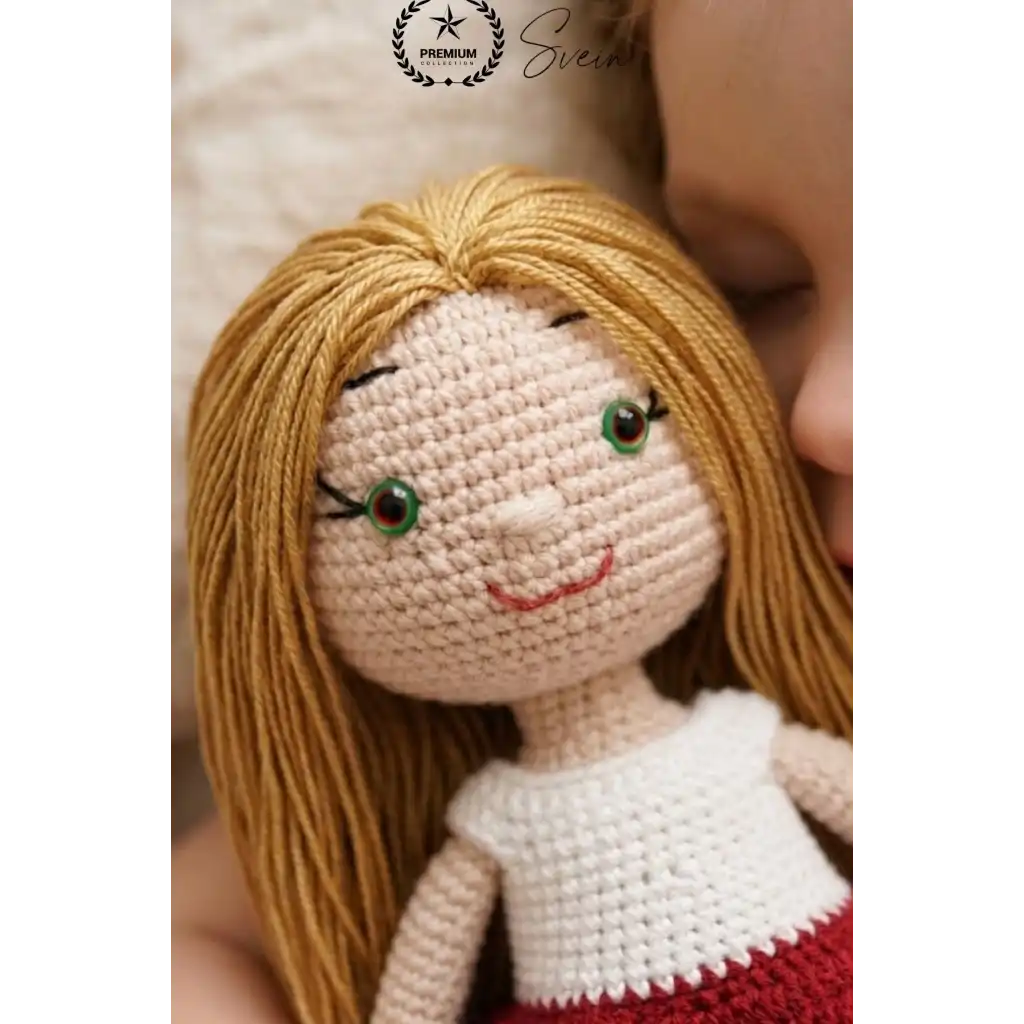 #Amigurumi Özel Üretim El Yapımı Renkli Etekli Amigurumi Bebek El Örgüsü Sevimli Oyuncak Dekoratif