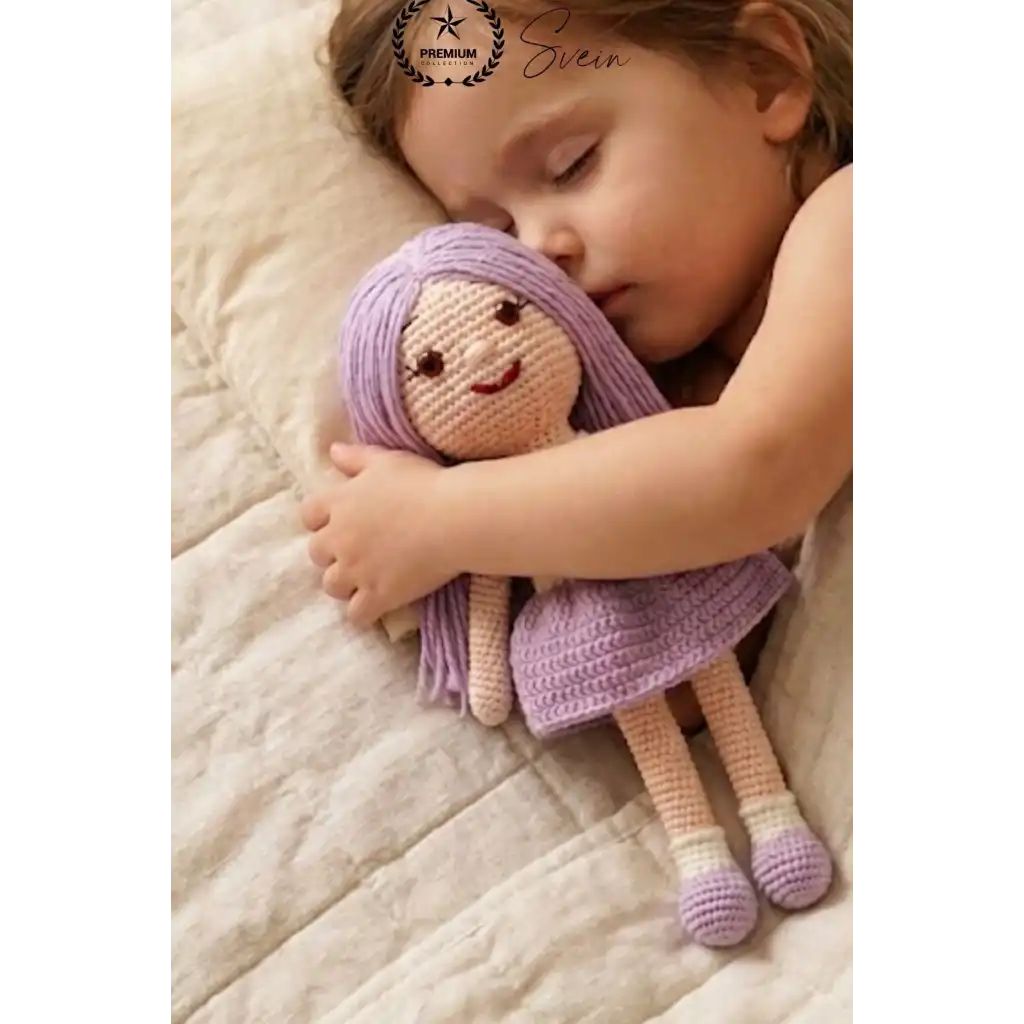 #Amigurumi Özel Üretim El Yapımı Renkli Etekli Amigurumi Bebek El Örgüsü Sevimli Oyuncak Dekoratif