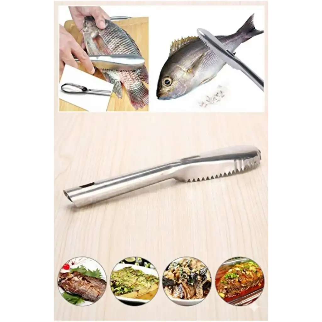 #BalıkPulu Mutfakta Zamandan Tasarruf Pratik Hijyenik Paslanmaz Çelik Balık Pulu Kazıyıcı Aparat