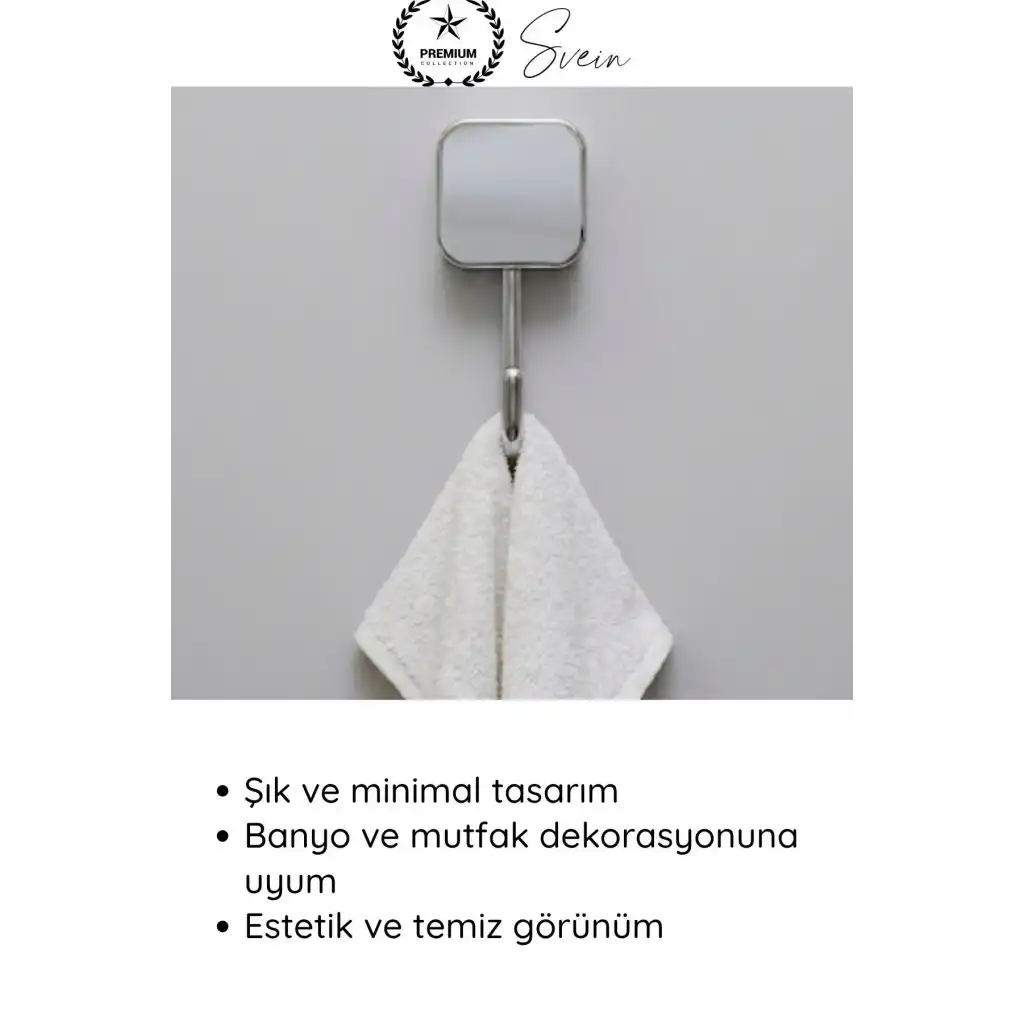 #Askı Krom Görünümlü Plastik Tekli Havlu Askısı Banyo Mutfak Duvar Askı Havlu Tutucu Duvara Monte Şık ve Modern Minimal Paslanmaz Fonksiyonel Fayans Üzeri Havluluk Sağlam Dayanıklı Uzun Ömürlü