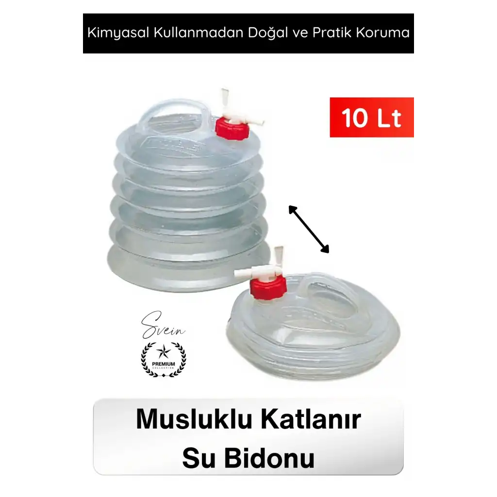 #Bidon Kamp Karavan Piknik Dağcılık Katlanır Su Bidonu 10 Litre Musluklu Akordiyon Su Deposu BPA Free Taşınabilir Su Tankı Araç Bagajı Outdoor Acil Durum Kamping Su Saklama Taşıma Bidonu