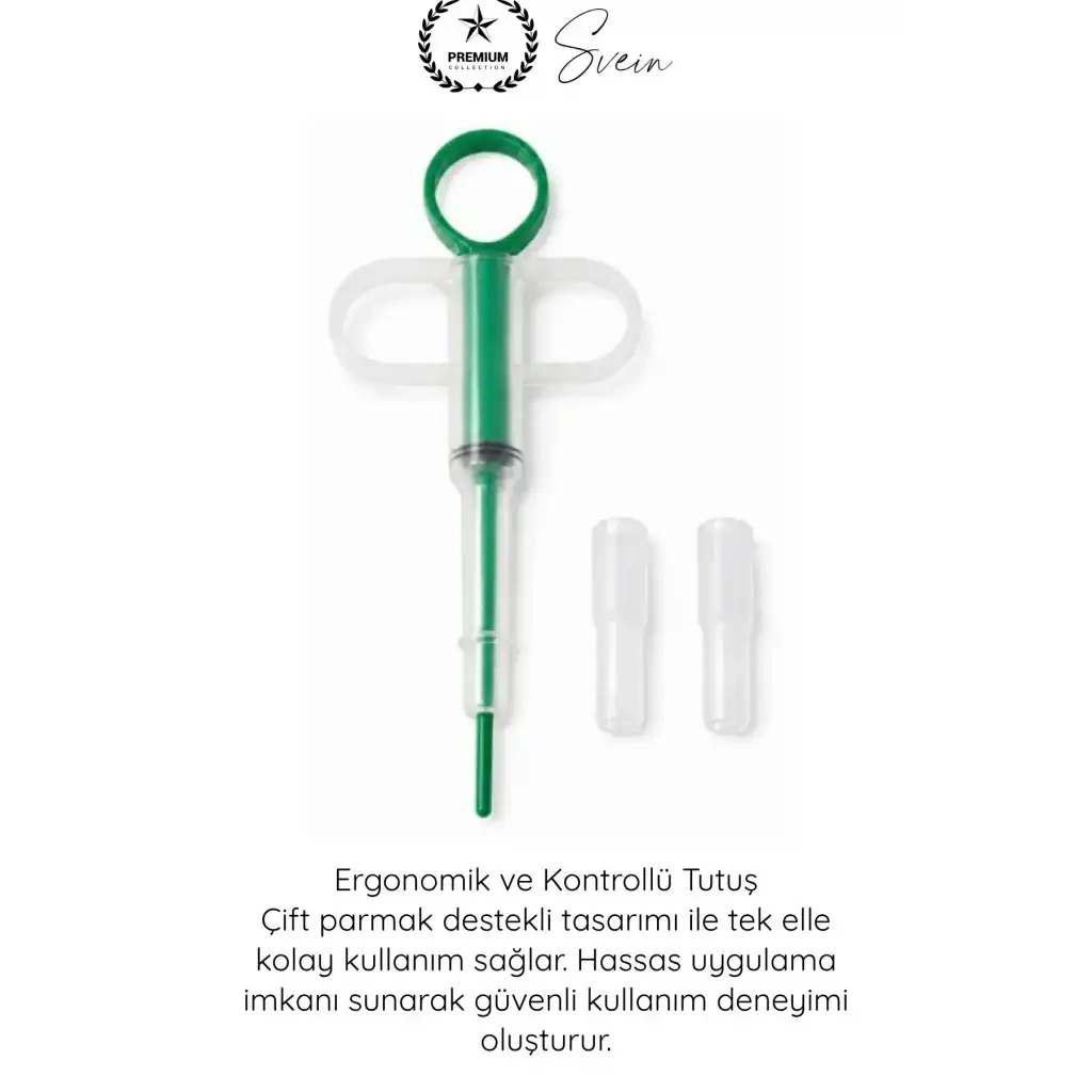#EvcilHayvan Petshop Kedi Köpek Tablet Şırınga Hap Yutturma Aparatı Evcil Hayvan İlaç Verme Enjektörü Ergonomik Sıvı Tablet Uyumlu Yavru Yetişkin Kullanım Veteriner Yardımcı Bakım Aleti