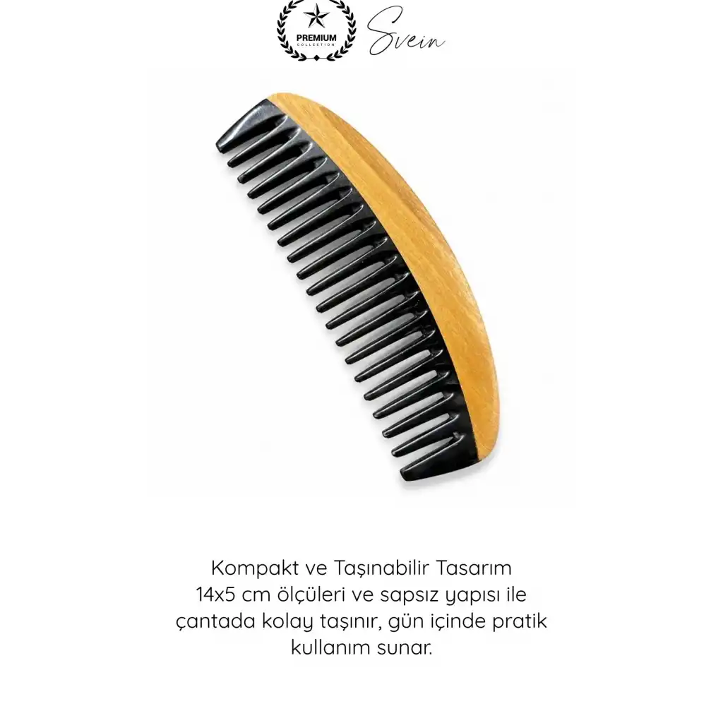 #Tarak El Yapımı Geniş Dişli Doğal Kemik Tarak Palo Santo Aromalı Antistatik Saç Bakım Tarağı Kıvırcık Dalgalı Saç Düğüm Açıcı Masaj Etkili Kompakt Sapsız Sağlıklı Parlak Görünüm