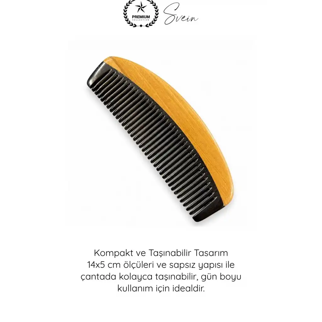 #Tarak El İşçiliği Sık Dişli Doğal Kemik Tarak Palo Santo Aromalı Antistatik Saç Bakım Tarağı Masaj Etkili Kompakt Sapsız Düğüm Açıcı Elektriklenme Önleyici Parlak Görünüm Aksesuar