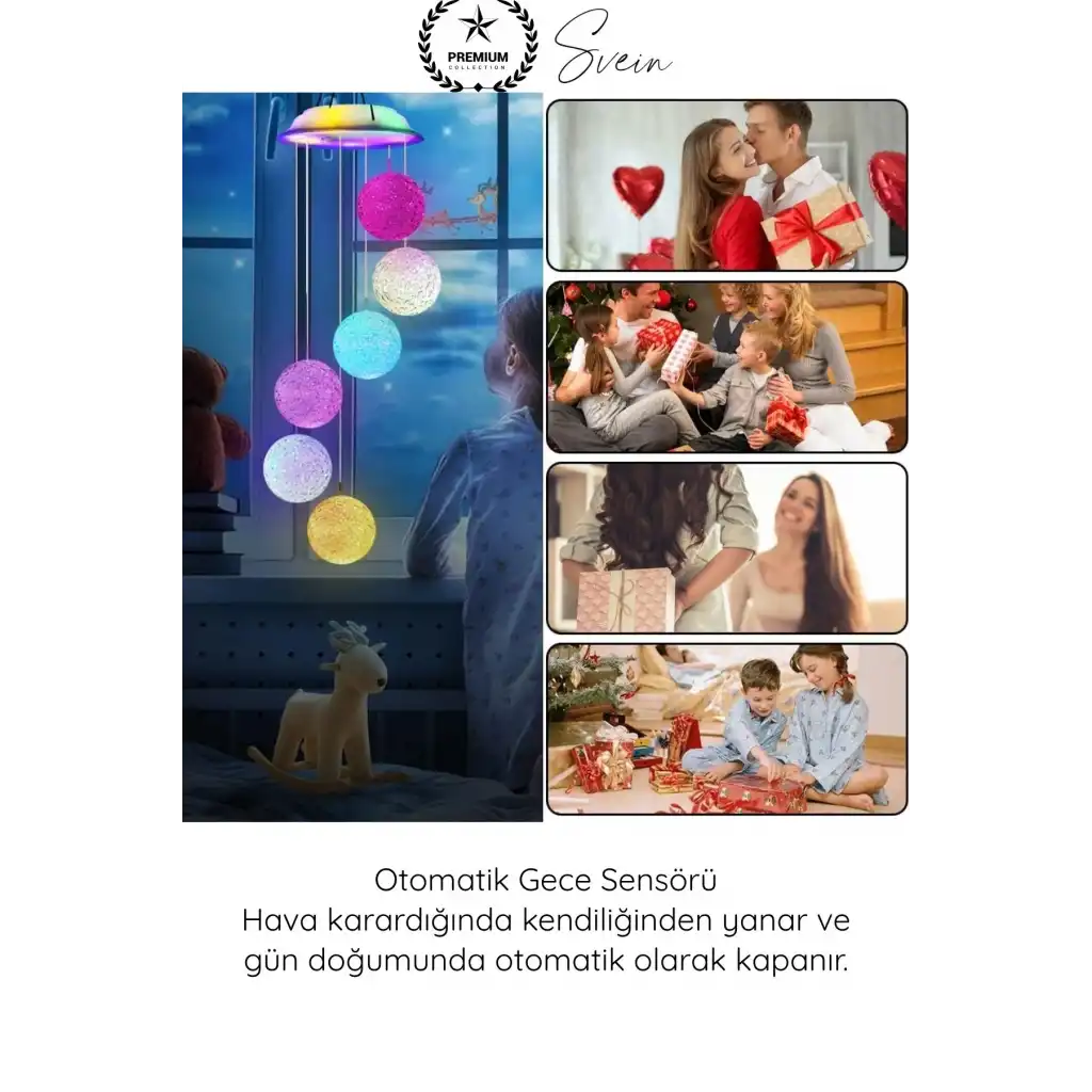 #SolarLed Solar Bahçe Dekoru 6 Toplu LED Peyzaj Aydınlatma Renkli Işıklı Güneş Enerjili Su Geçirmez Dış Mekan Kazıklı Balkon Teras Çim Yol Dekoratif Lamba IP65