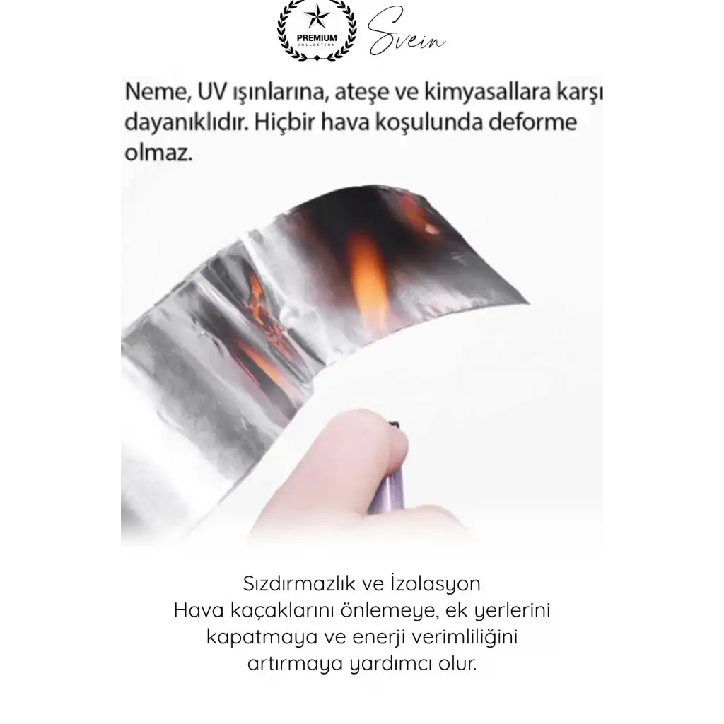 #AlüminyumBant Alüminyum Bant 30 mm x 4 Metre Isıya Dayanıklı Güçlü Yapışkanlı Folyo Tamir Bandı Klima Baca Havalandırma Fırın Boru İzolasyon Onarım Sızdırmazlık Metal Yüzey Tamirat Bandı