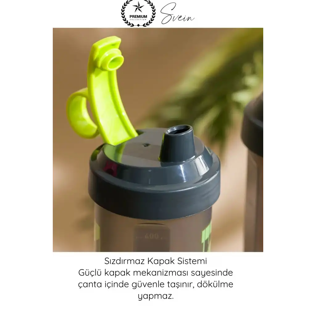#Shaker Desenli Shaker 740 ml PP Run Sporcu Matara Plastik Sızdırmaz Kapaklı Protein Tozu Karıştırıcı Fitness Spor Salonu Antrenman Su Şişesi Taşınabilir Dayanıklı Drink Bottle