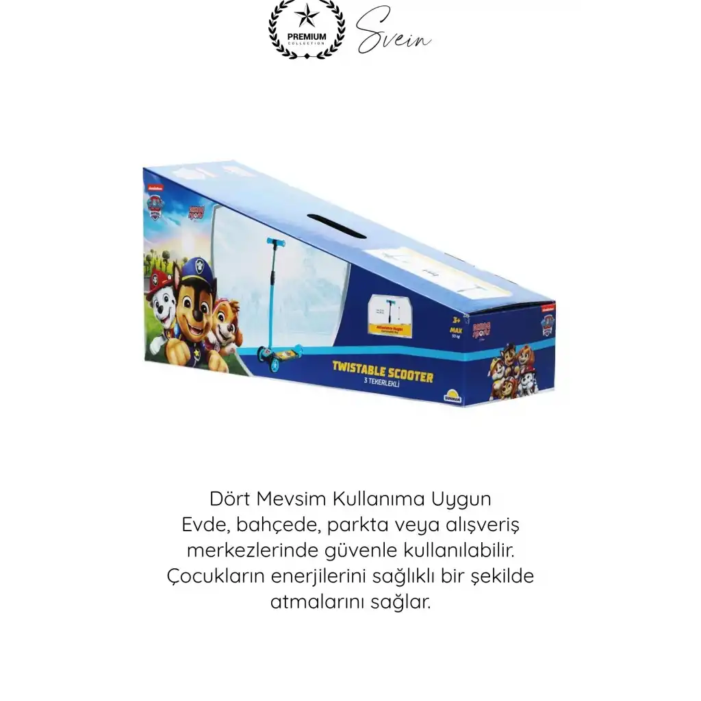 #Scooter Hayvan Figürlü 3 Tekerlekli Twistable Scooter Ayarlanabilir Yükseklik Frenli Katlanabilir Çocuk Scooter Kaydırmaz Taban Direksiyonlu Denge Geliştirici Unisex Oyuncak 3 Yaş Üzeri 50 Kg Taşıma