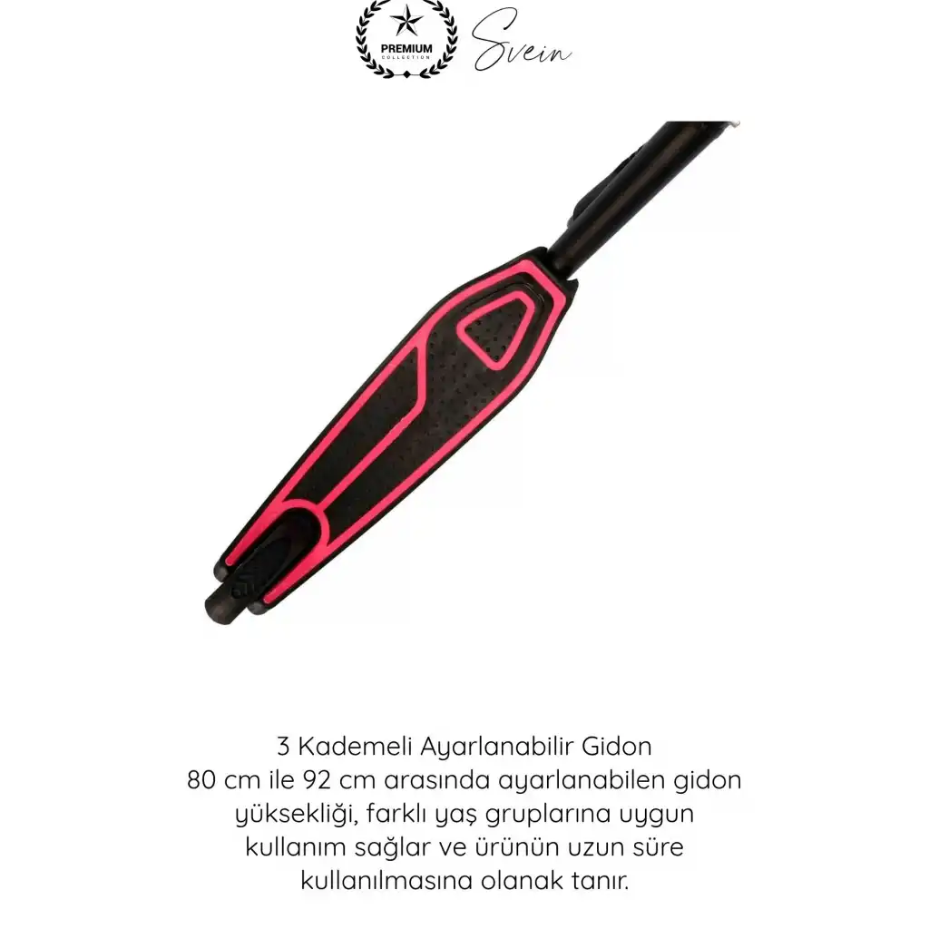 #Scooter 2 Tekerlekli Işıklı Scooter Ayarlanabilir Yükseklik Frenli Kaydırmaz Tabanlı Çocuk Scooter Antibakteriyel Elcikli Dayanıklı Tekerlekli Unisex 50 Kg Taşıma Kapasiteli Mavi Pembe Yeşil