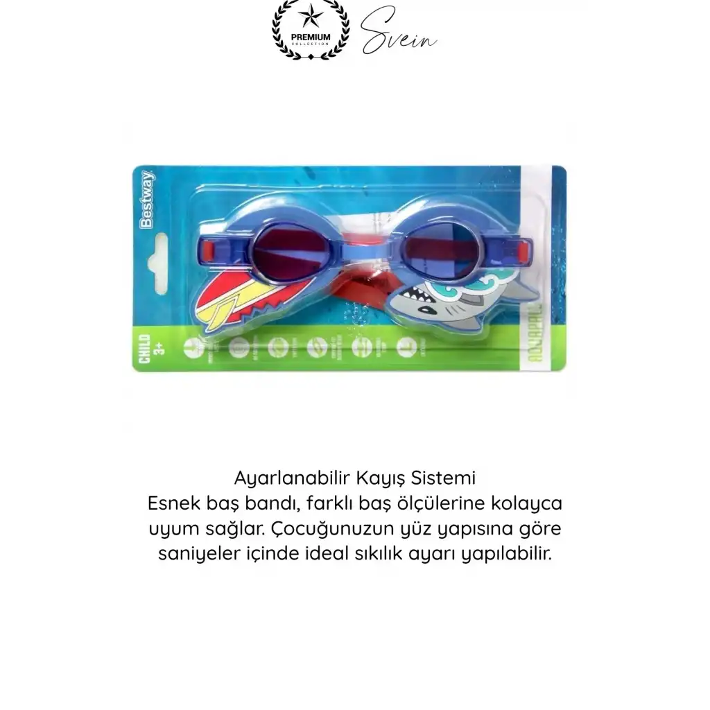 #DenizGözlüğü Çocuk Yüzücü Gözlüğü Antifog UV Korumalı Ayarlanabilir Yüzme Gözlüğü 3 Yaş Üzeri Havuz Deniz Kullanımı İçin Dayanıklı Konforlu Tasarım Silikon Kayışlı Su Geçirmez Buğu Önleyici