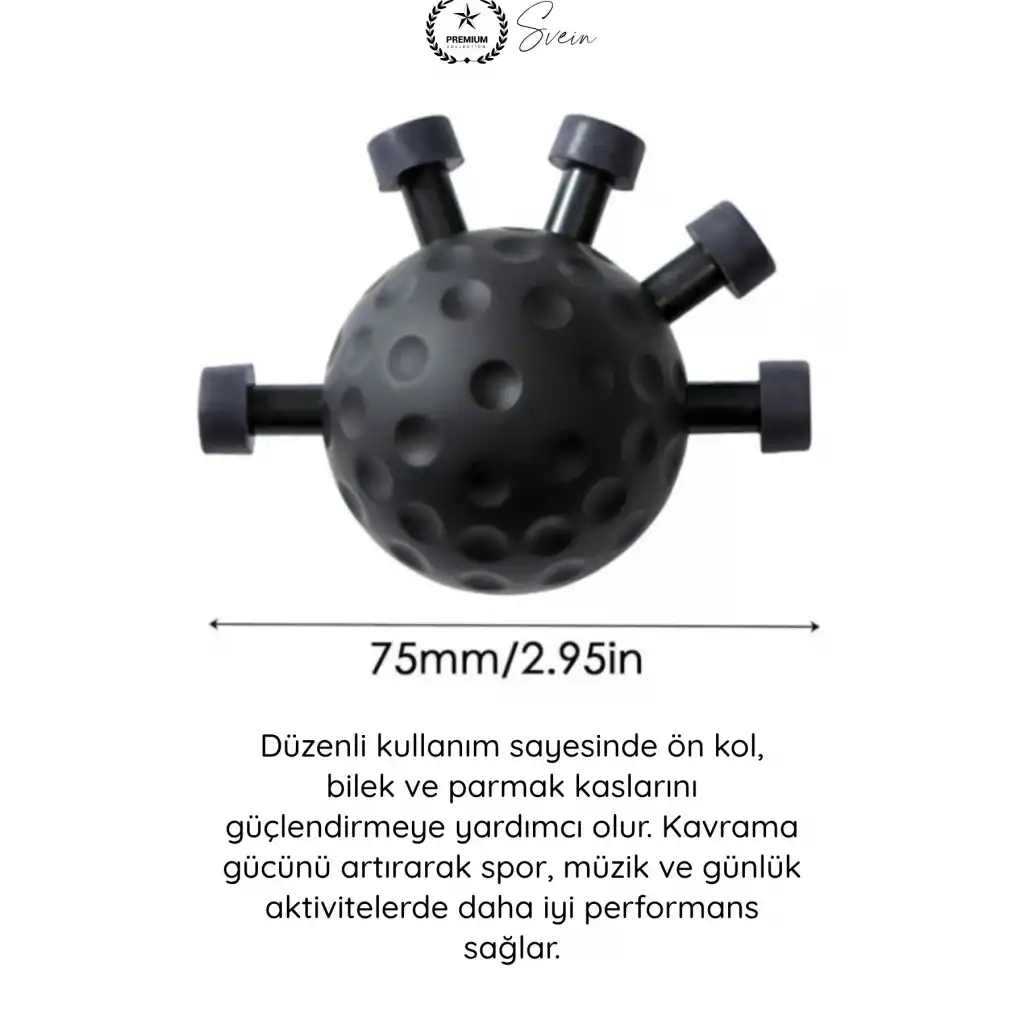 #ElYayı El Yayı Kavrama Gücü Egzersiz Topu Gripball Bilek Parmak Güçlendirme Aparatı Stres Giderici Odaklanma Antrenman Ekipmanı Rehabilitasyon Spor Fitness El Kas Geliştirme Topu