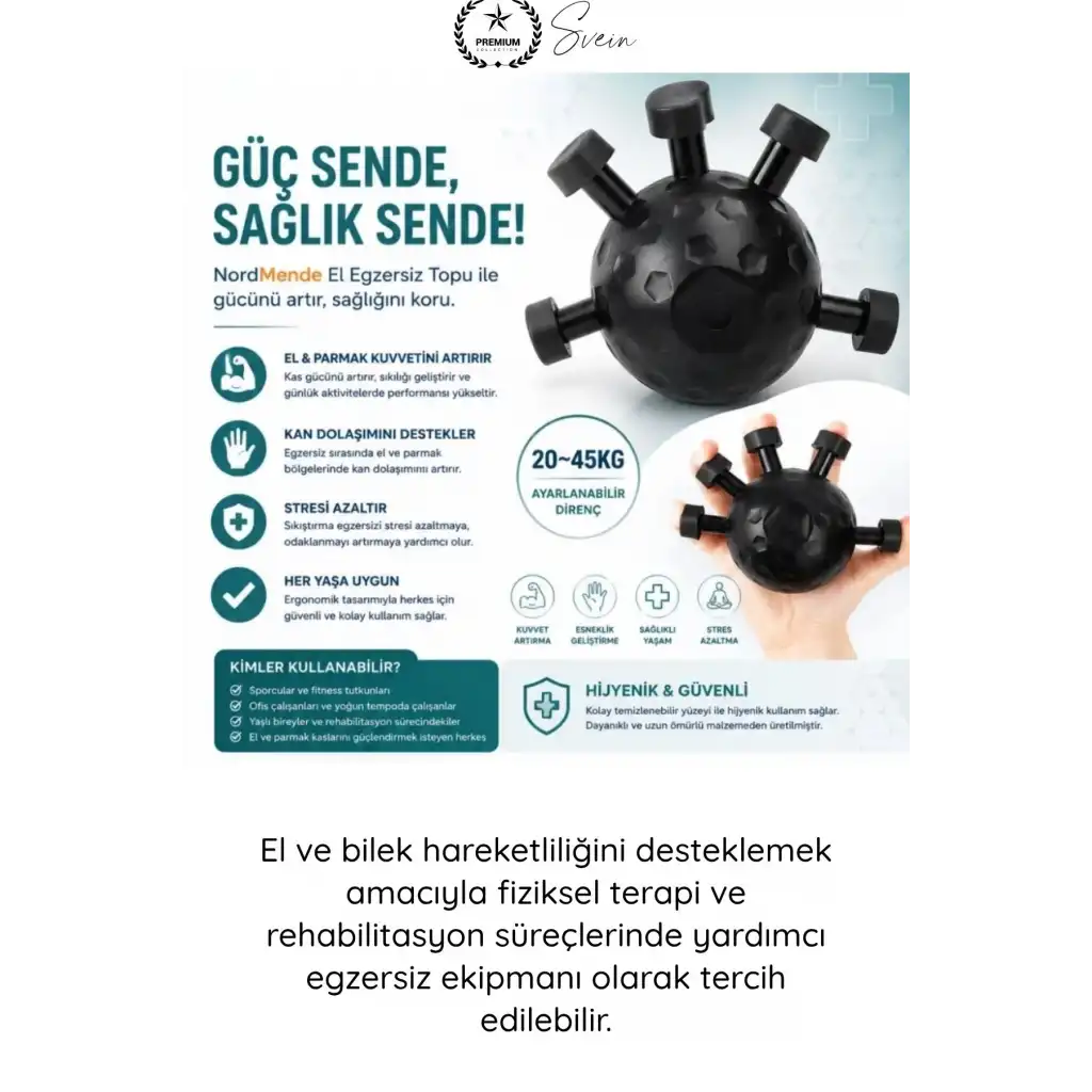 #ElYayı El Yayı Kavrama Gücü Egzersiz Topu Gripball Bilek Parmak Güçlendirme Aparatı Stres Giderici Odaklanma Antrenman Ekipmanı Rehabilitasyon Spor Fitness El Kas Geliştirme Topu