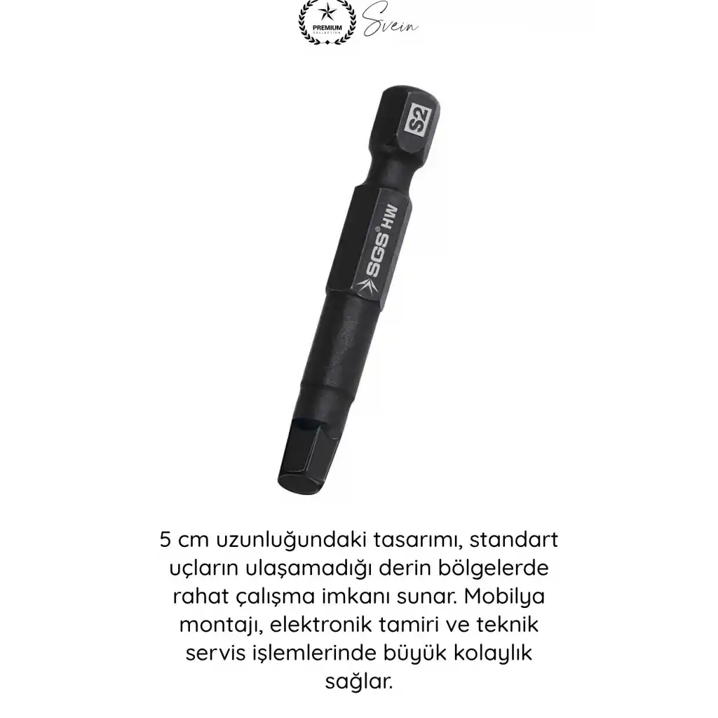 #Allen 8 mm Allen Bits Uç 7,5 cm S2 Çelik Profesyonel Alyan Tornavida Ucu Manyetik Altıgen Vida Sökme Takma Matkap Şarjlı Vidalama Uyumlu Black Pro Series Dayanıklı Hassas Uzun Ömürlü El Aleti Aparatı
