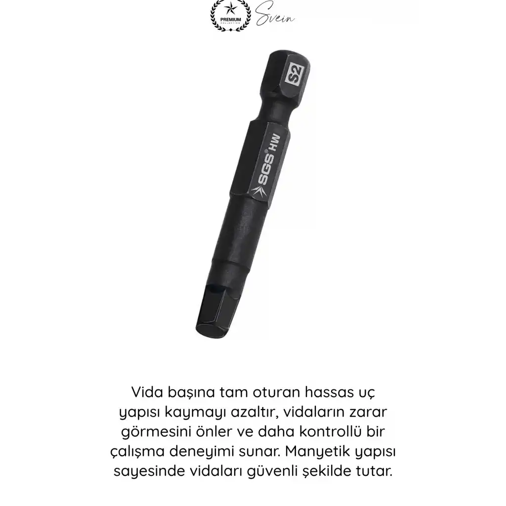 #Allen 8 mm Allen Bits Uç 7,5 cm S2 Çelik Profesyonel Alyan Tornavida Ucu Manyetik Altıgen Vida Sökme Takma Matkap Şarjlı Vidalama Uyumlu Black Pro Series Dayanıklı Hassas Uzun Ömürlü El Aleti Aparatı