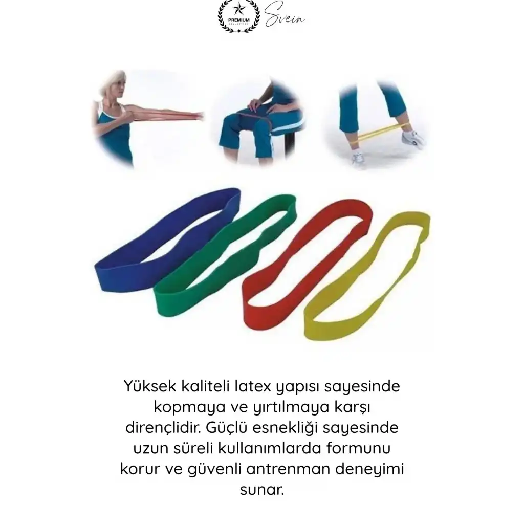 #PilatesBandı Pilates Bandı Latex Direnç Lastiği Fitness Yoga Egzersiz Esneme Kas Güçlendirme Spor Bandı Dayanıklı Elastik Antrenman Pilates Aerobik Isınma Ev Spor Ekipmanı 119x14.7 cm