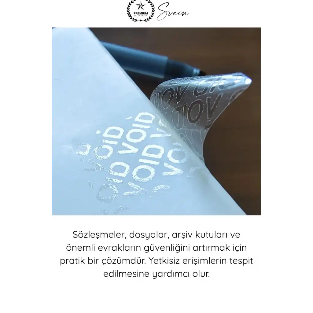 #GüvenlikEtiketi Yapışkanlı Güvenlik Etiketi VOID Mühür Bandı 30 Adet Kurcalama Garantili Ambalaj Koruma Sticker Kargo Paket Evrak Koli Kutu Güvence Mührü Sahtecilik Önleme Hasar Kontrol Etiket 3x8cm