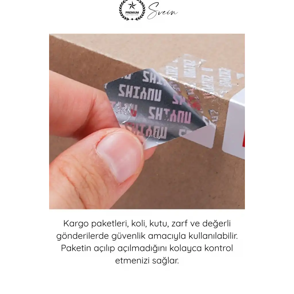#GüvenlikEtiketi Yapışkanlı Güvenlik Etiketi VOID Mühür Bandı 30 Adet Kurcalama Garantili Ambalaj Koruma Sticker Kargo Paket Evrak Koli Kutu Güvence Mührü Sahtecilik Önleme Hasar Kontrol Etiket 3x8cm