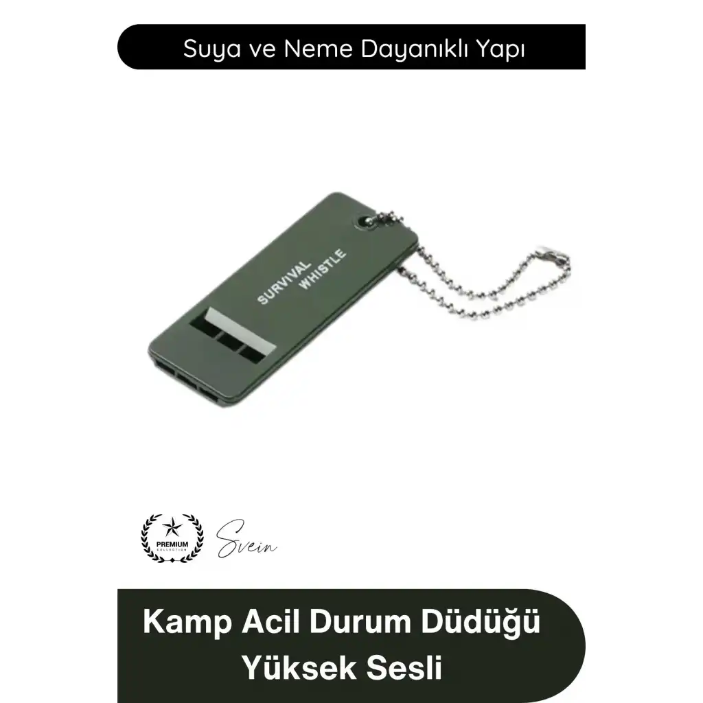 #KampDüdüğü Kamp Acil Durum Düdüğü Yüksek Sesli Survival Outdoor Emniyet Güvenlik ABS Plastik Kurtarma Dağcılık Trekking Arama Sinyal Düdük Suya Dayanıklı Hafif Taşınabilir Profesyonel Ekipman