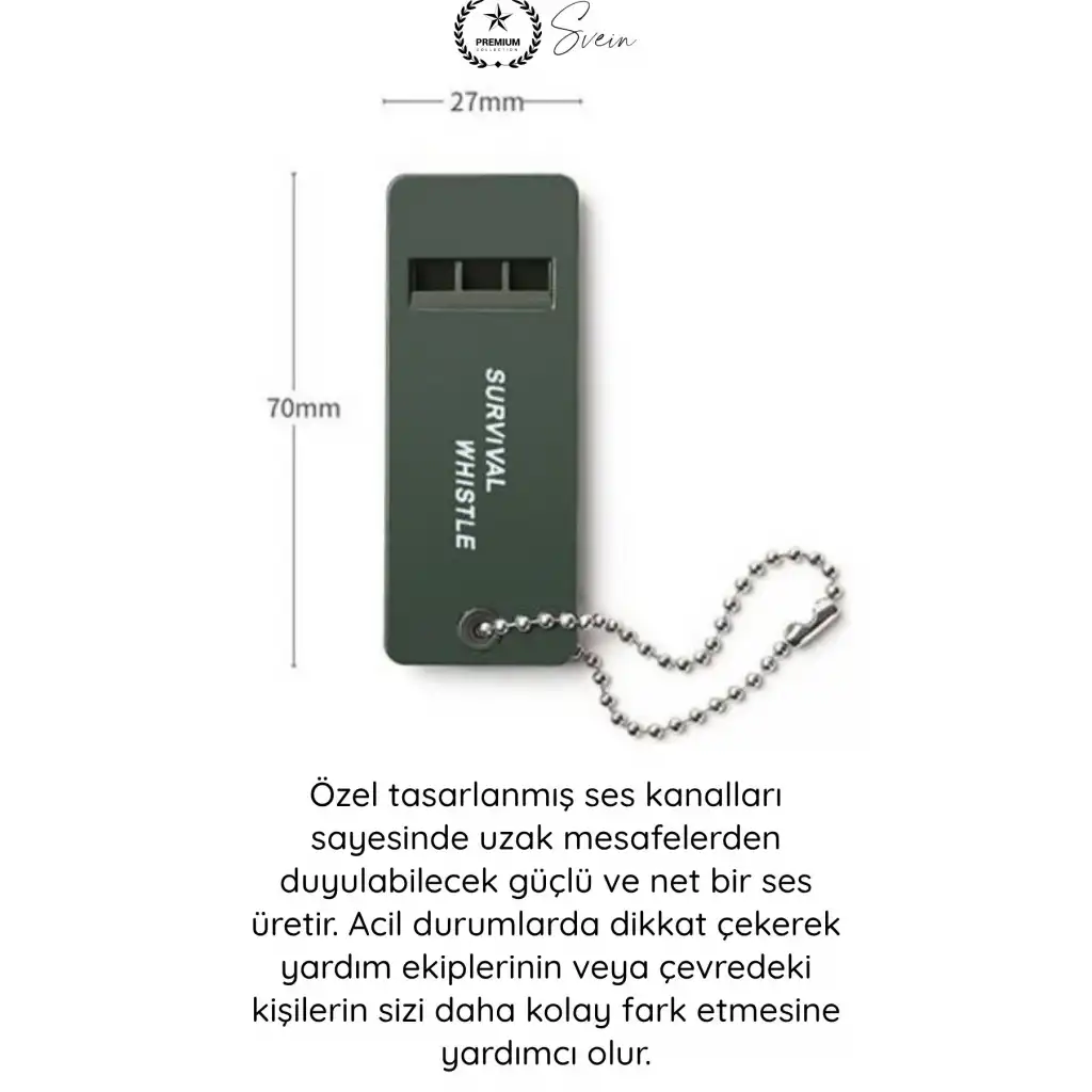 #KampDüdüğü Kamp Acil Durum Düdüğü Yüksek Sesli Survival Outdoor Emniyet Güvenlik ABS Plastik Kurtarma Dağcılık Trekking Arama Sinyal Düdük Suya Dayanıklı Hafif Taşınabilir Profesyonel Ekipman