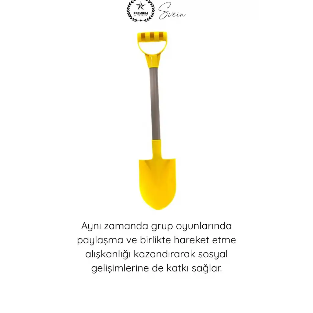 #KazmaKürek İkili Bahçe Seti Çocuk Kazma Kürek Oyuncak Kum Plaj Toprak Bahçe Oyun Seti Dayanıklı Plastik Ergonomik Saplı 50 Cm 2 Başlı Çapa Piknik Dış Mekan Aktivite Eğitici Gelişim Aracı